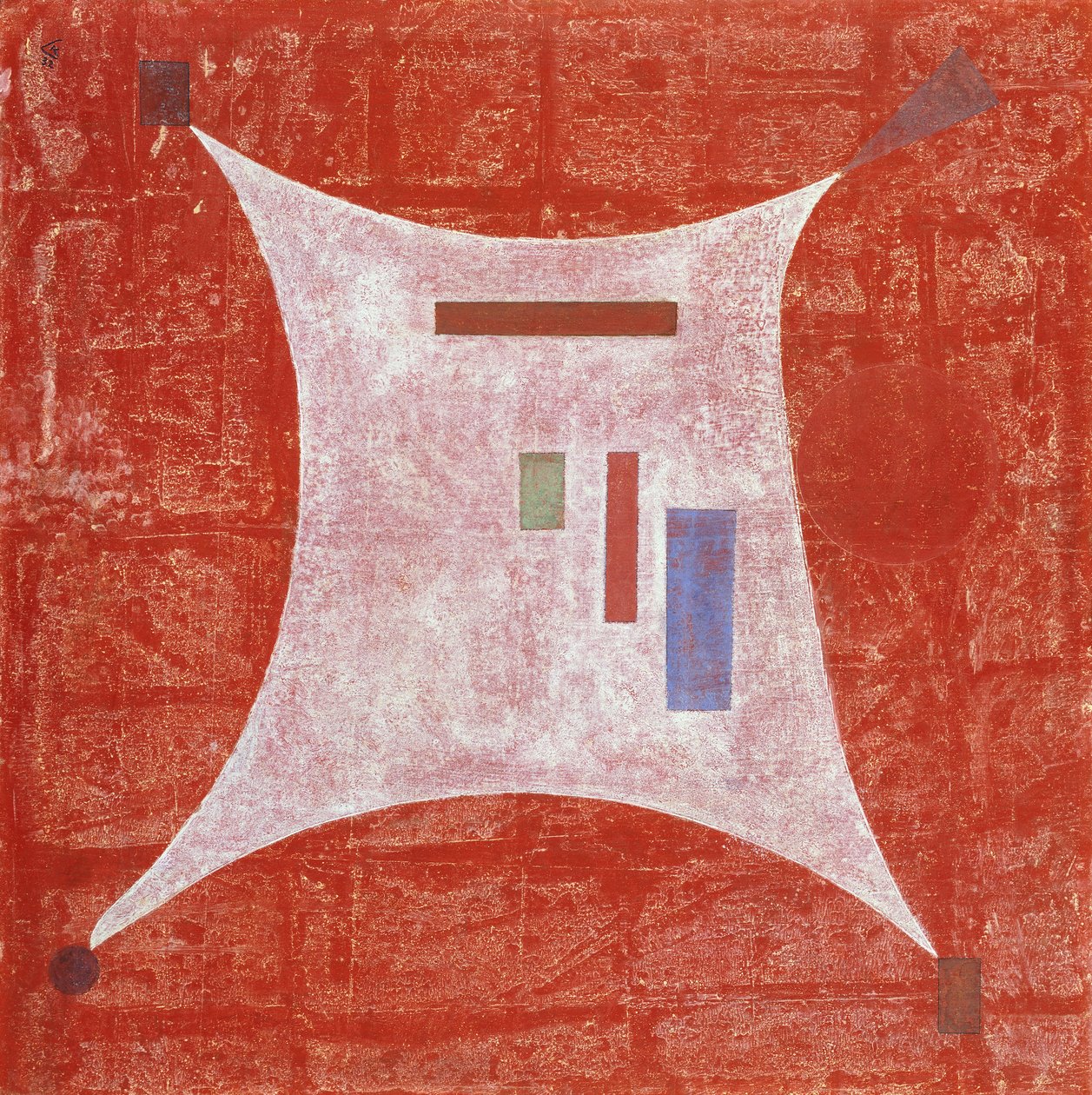 Dört Köşeye by Wassily Kandinsky