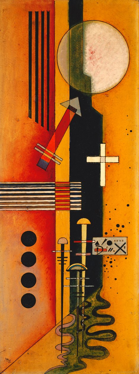 Pembeye Doğru; zuma rosa by Wassily Kandinsky