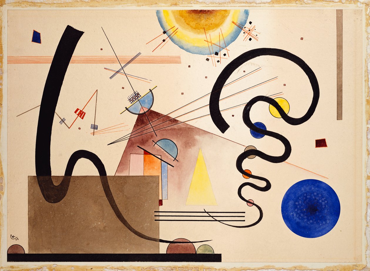 İki Hareket by Wassily Kandinsky