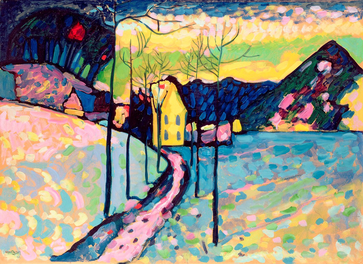 Kış Manzarası by Wassily Kandinsky