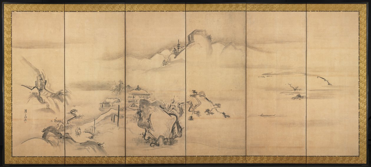 Xiao ve Xiang Nehirlerinin Sekiz Görünümü, 1700