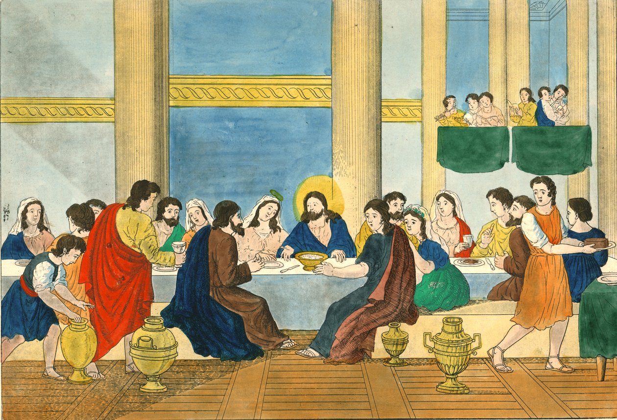 Cana'da Şarap İçin Su, 19. Yüzyıl by Weenix