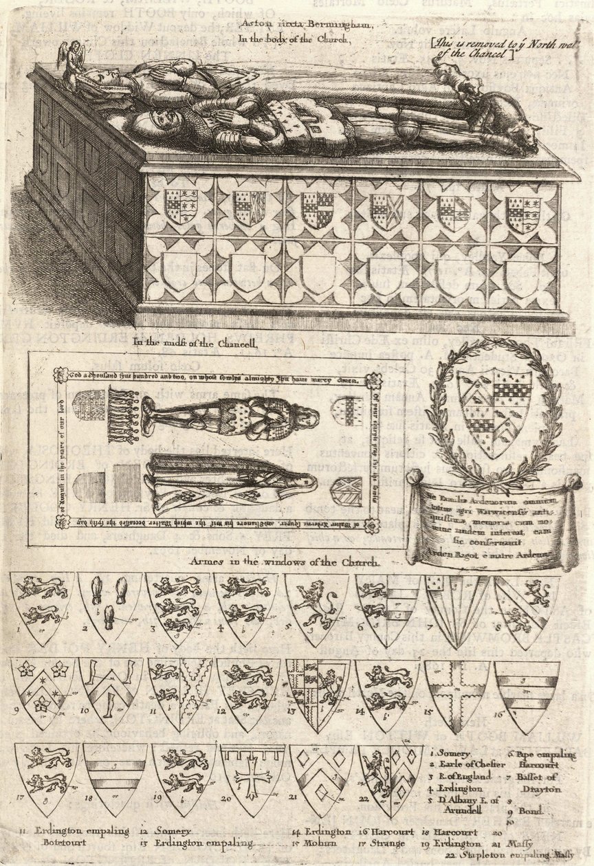 Arden (anıt). durum 2 by Wenceslaus Hollar