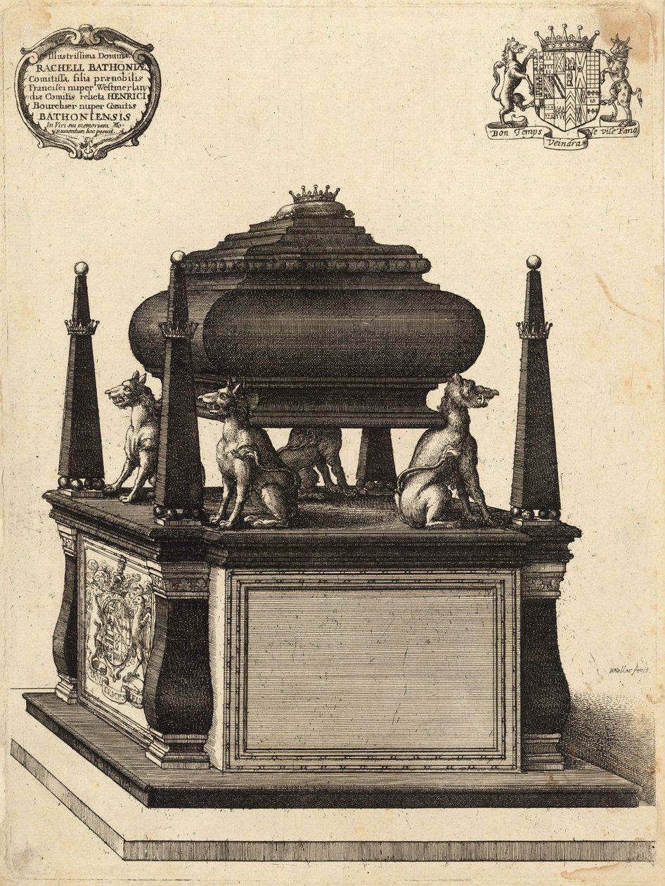 Bourchier (anıt). durum 1 by Wenceslaus Hollar