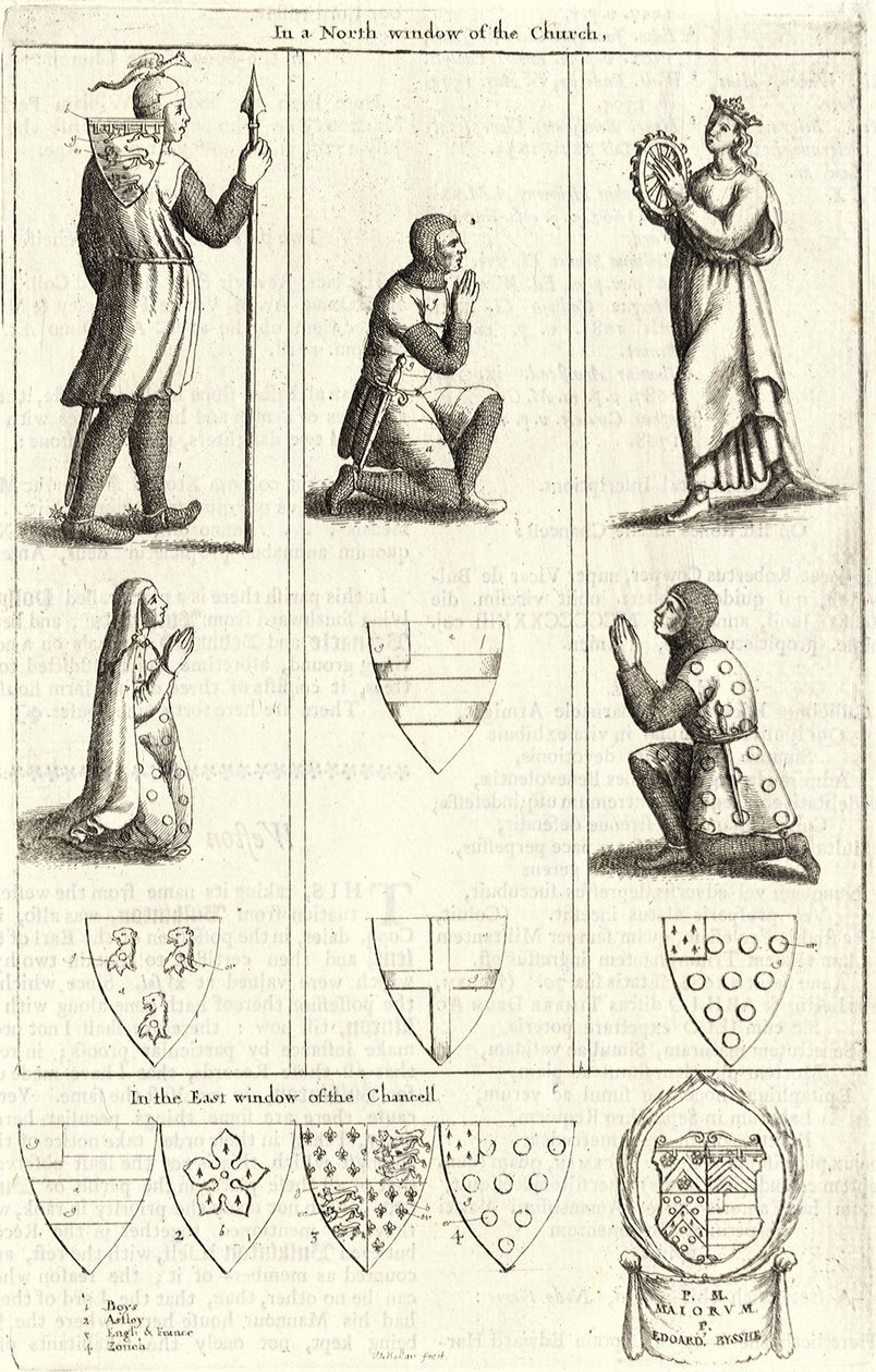 Bulkington (vitray) by Wenceslaus Hollar