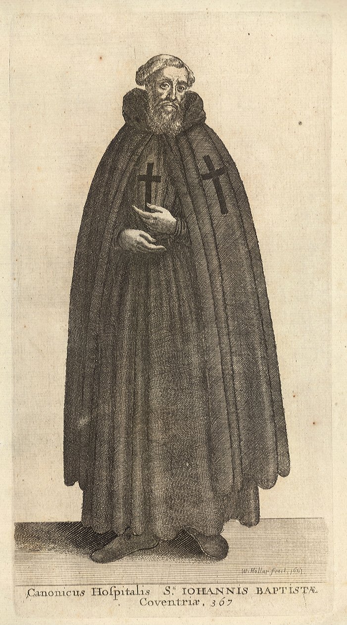 Hastane Kanonu Hazreti Yahya by Wenceslaus Hollar