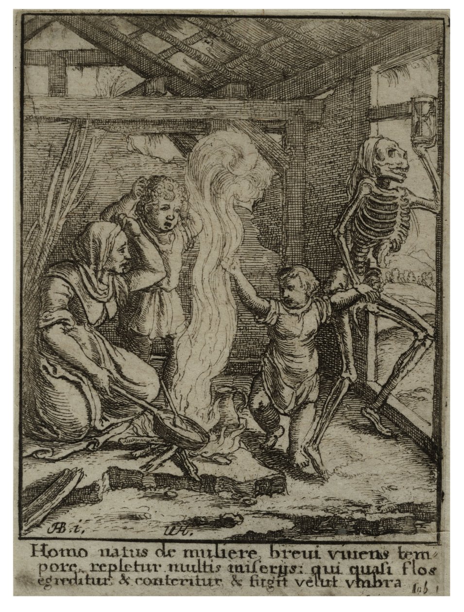 Çocuk. durum 2 by Wenceslaus Hollar