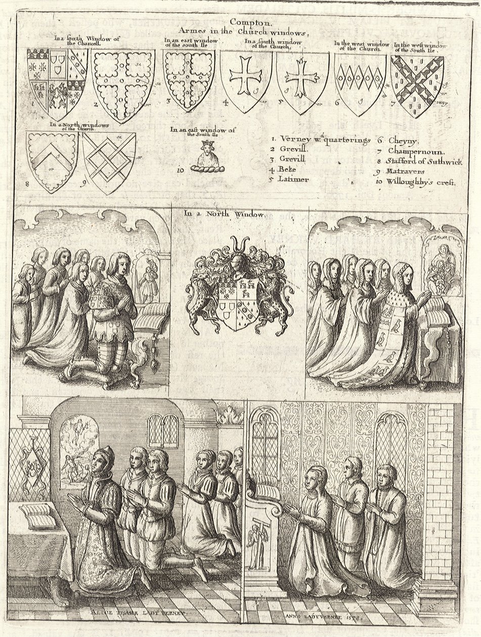 Compton (vitray) by Wenceslaus Hollar