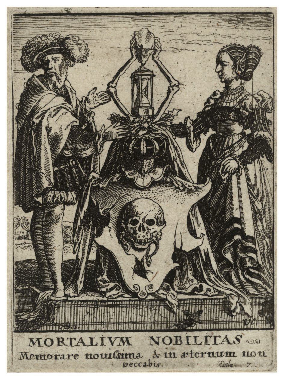 Ölümün arması. durum 2 by Wenceslaus Hollar
