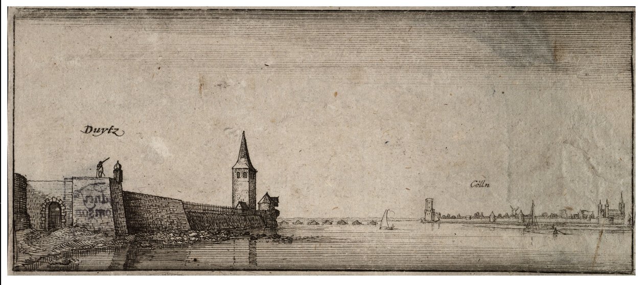 Deutz. durum 2 by Wenceslaus Hollar