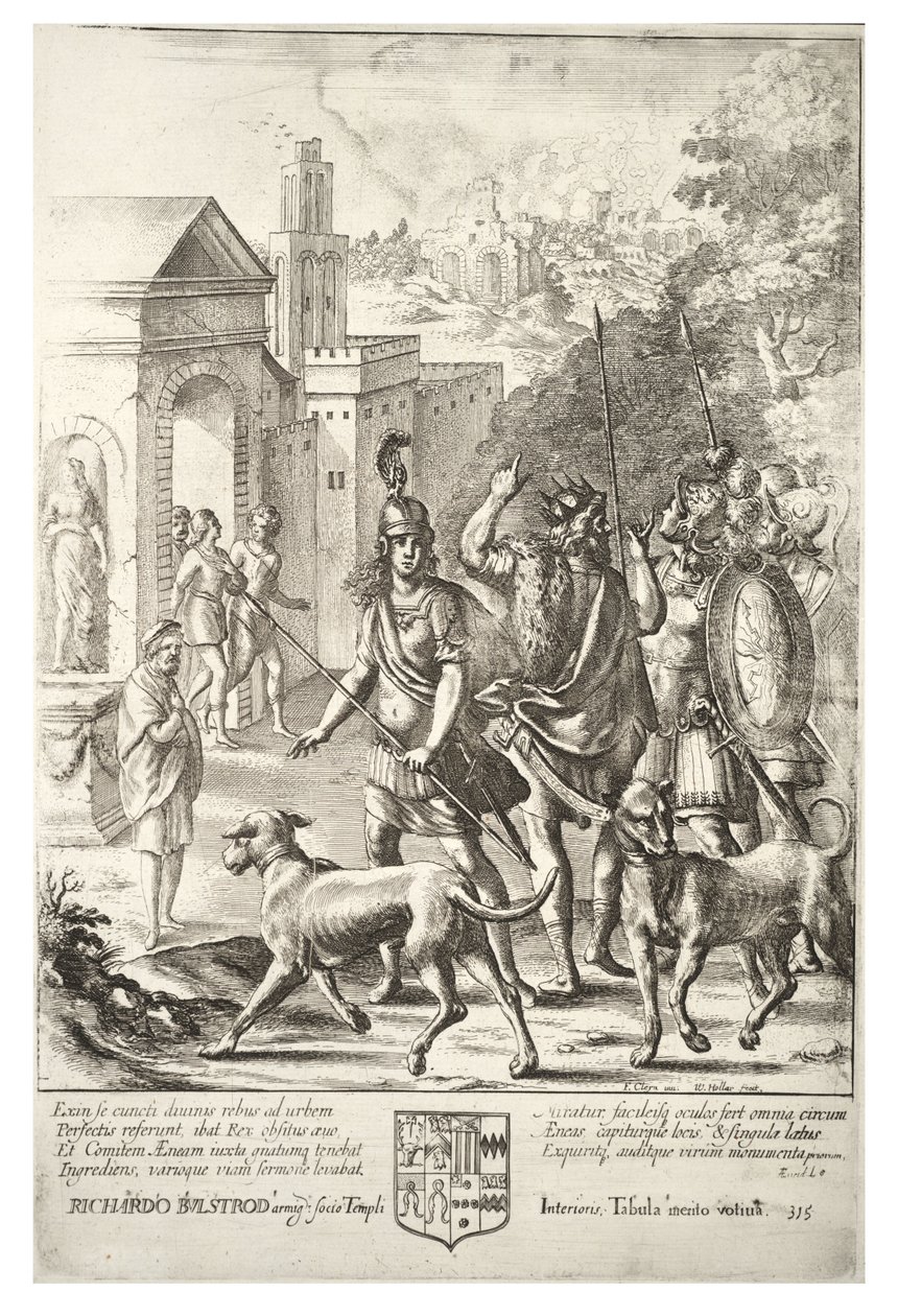 Evander ve Aeneas, Palentium