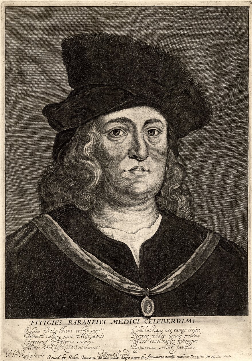 Paracelsus. durum 2 by Wenceslaus Hollar