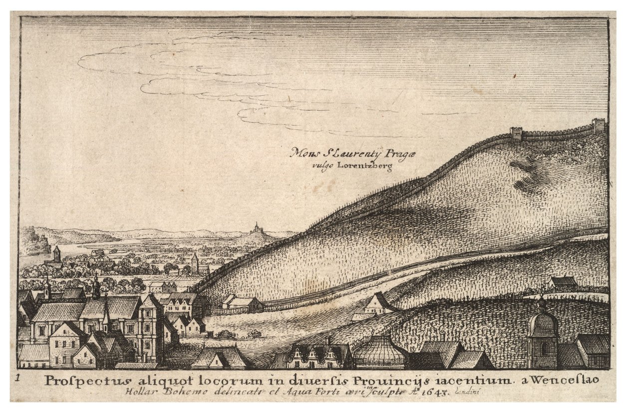 Prag. durum 1 by Wenceslaus Hollar