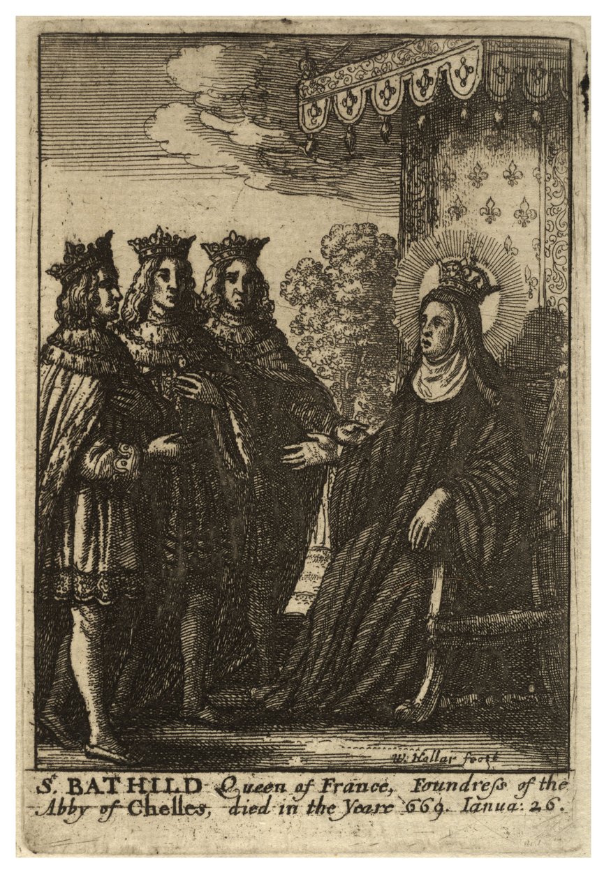 Aziz Bathilde by Wenceslaus Hollar