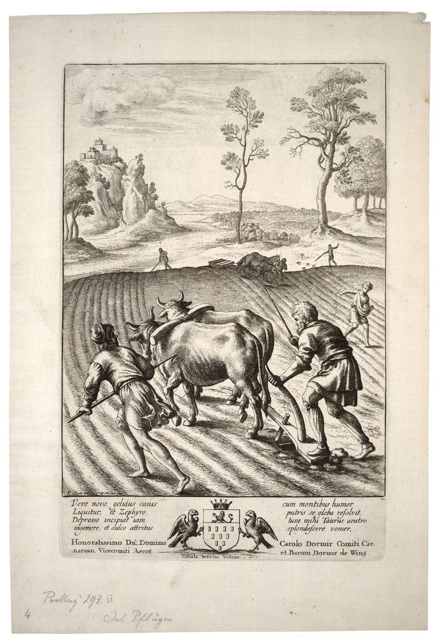çiftçi. durum 2 by Wenceslaus Hollar