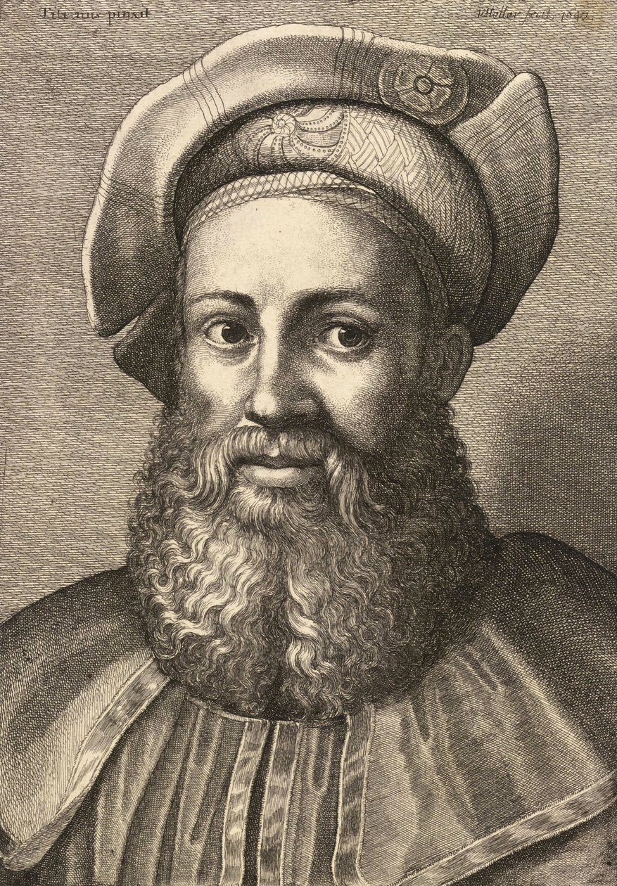 Aretino. durum 2 by Wenceslaus Hollar