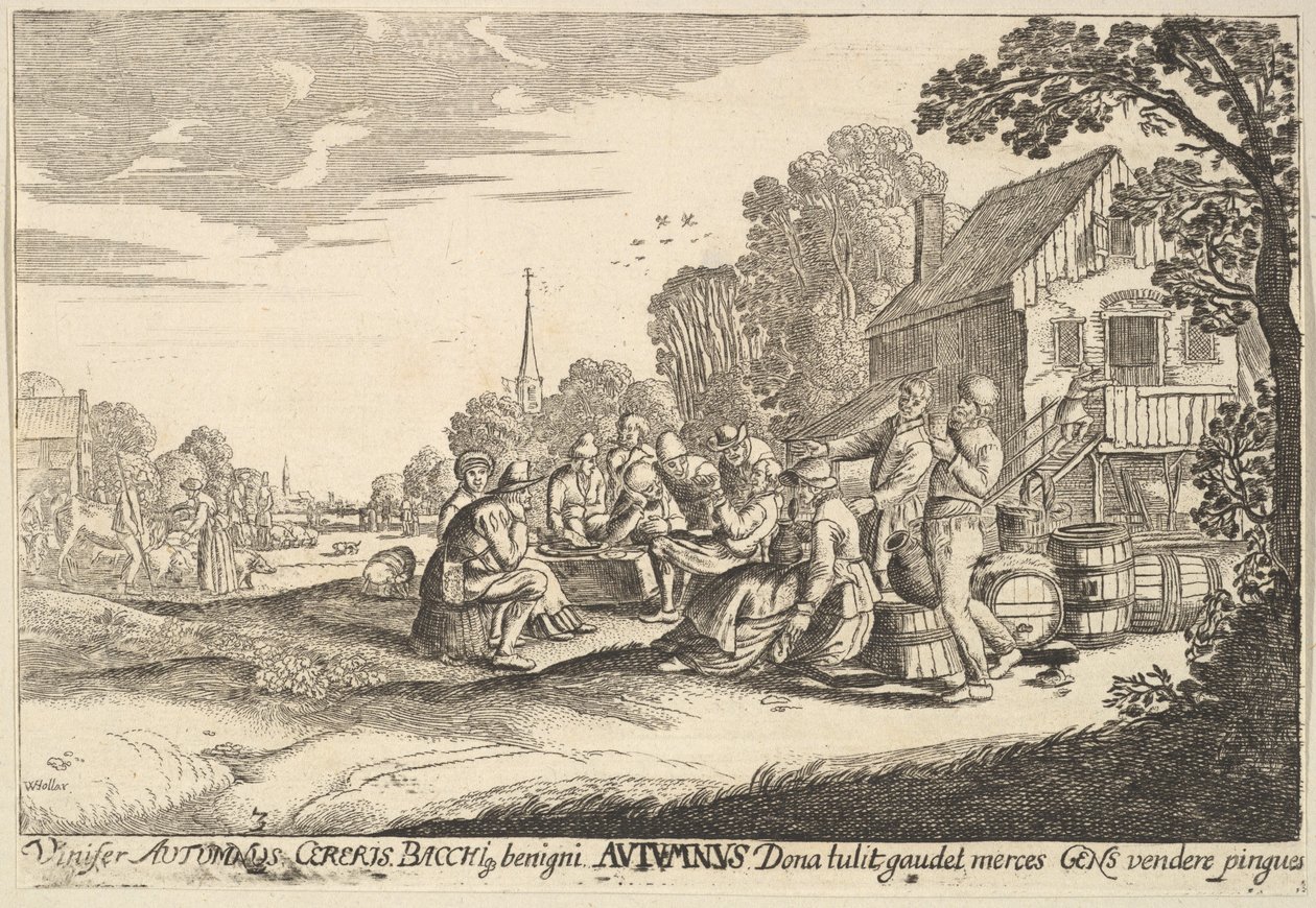 Sonbahar, 1629. by Wenceslaus Hollar