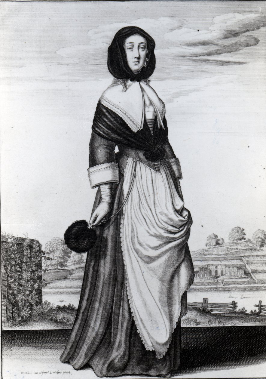 Sonbahar, 1643 by Wenceslaus Hollar