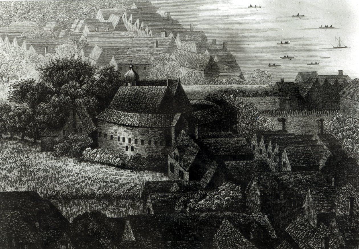 Ayı Bahçesi, 1647 by Wenceslaus Hollar