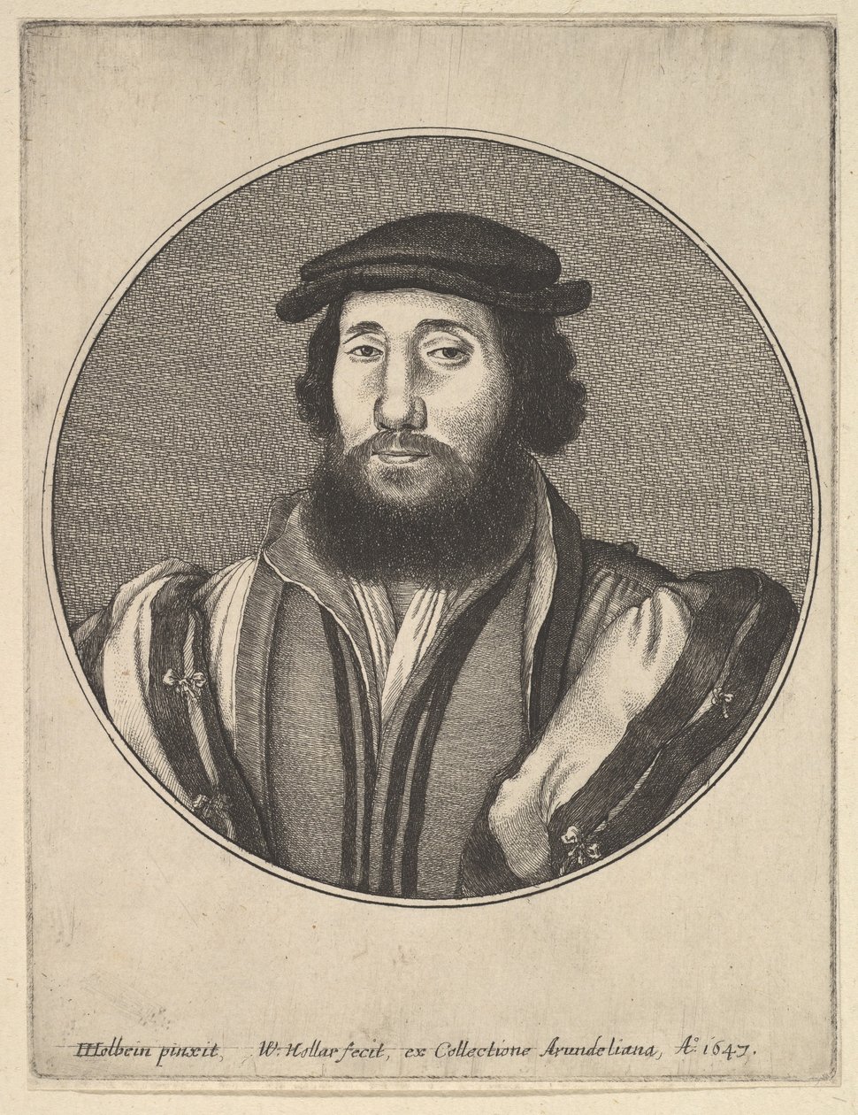 Sakallı Adam, 1647. by Wenceslaus Hollar