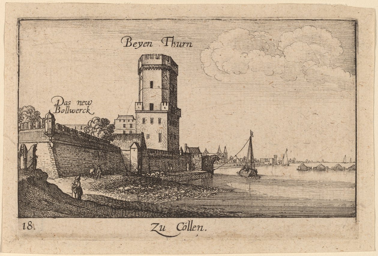 kolonya by Wenceslaus Hollar