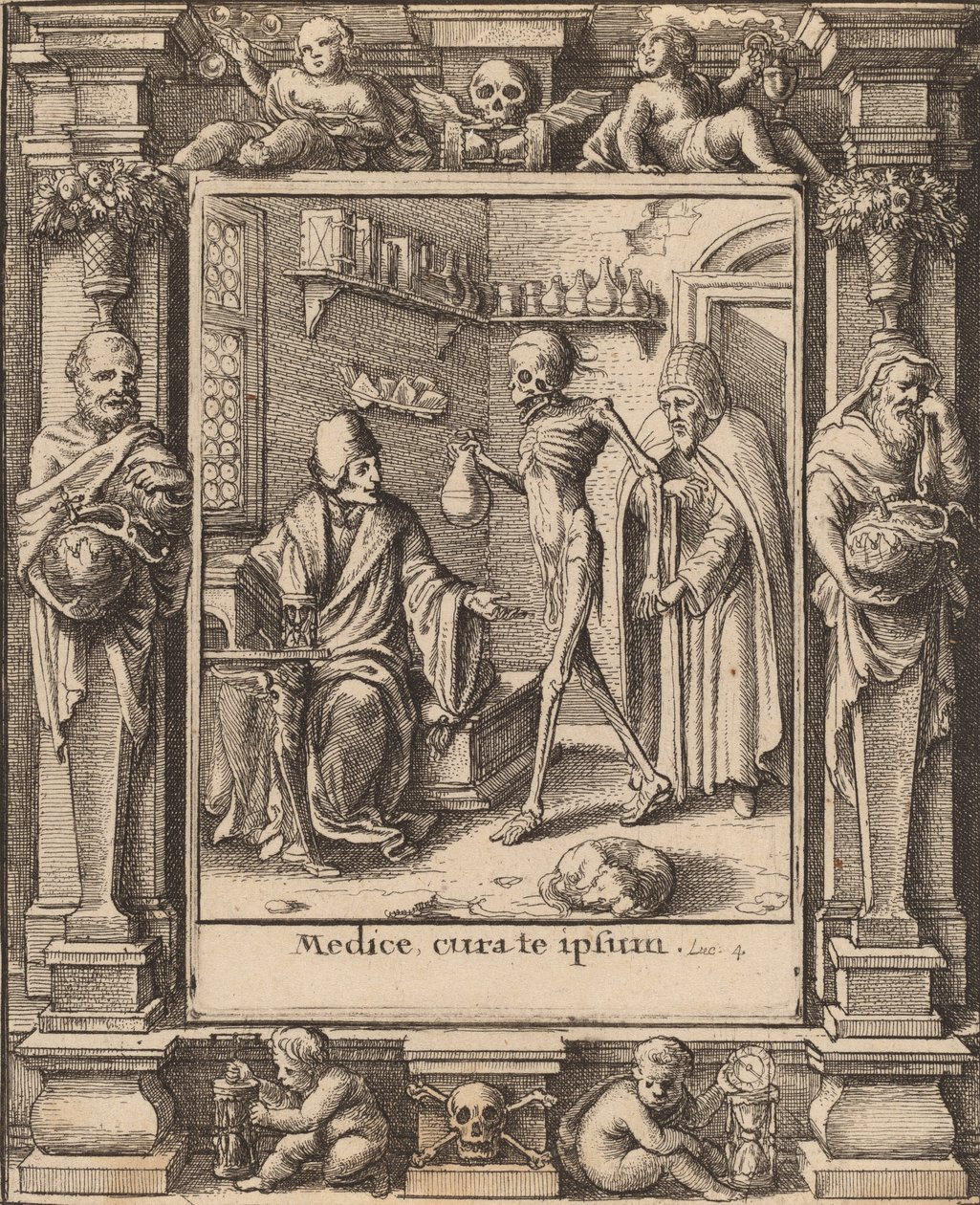 Doktor, 1651. by Wenceslaus Hollar