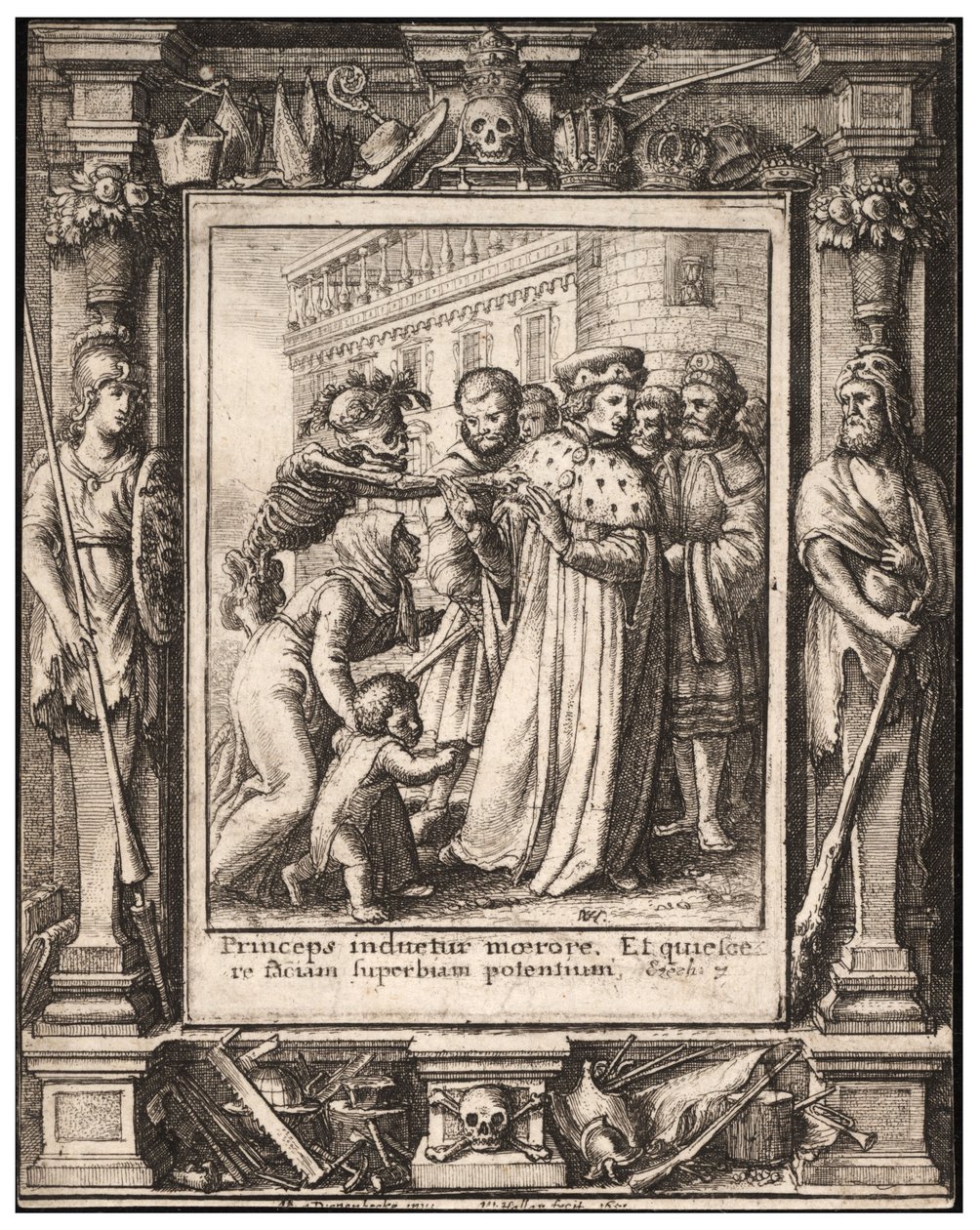Dük. durum 1 by Wenceslaus Hollar