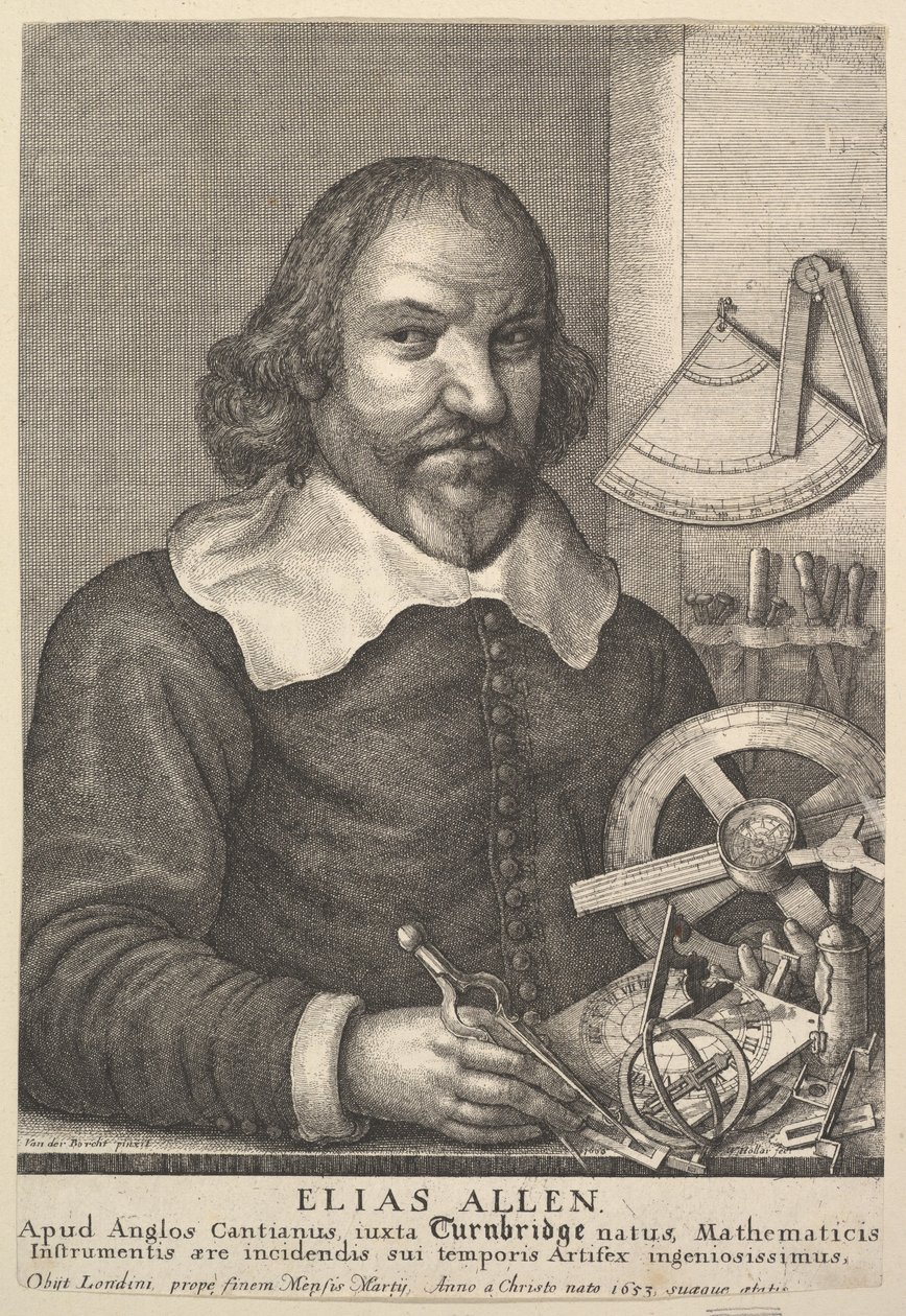 İlyas Allen, 1666. by Wenceslaus Hollar