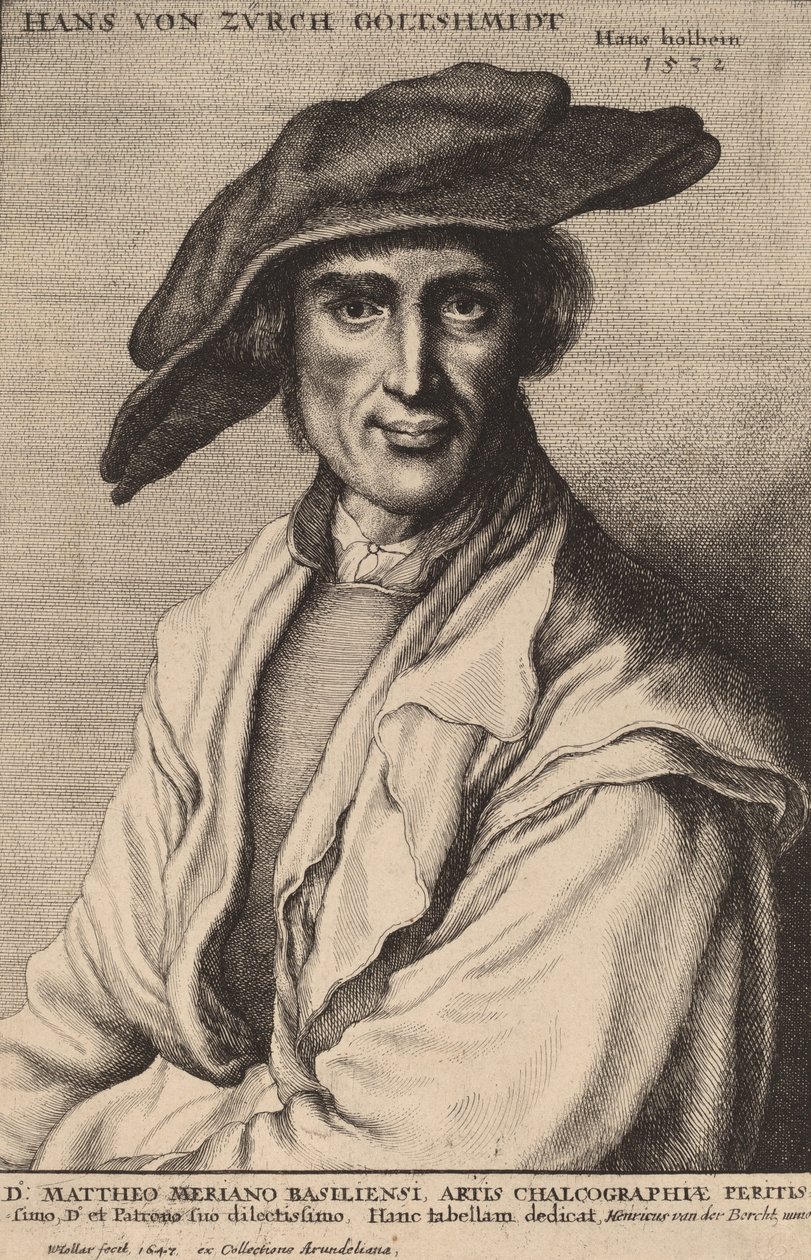 Hans von Zurch, Kuyumcu, 1647. by Wenceslaus Hollar