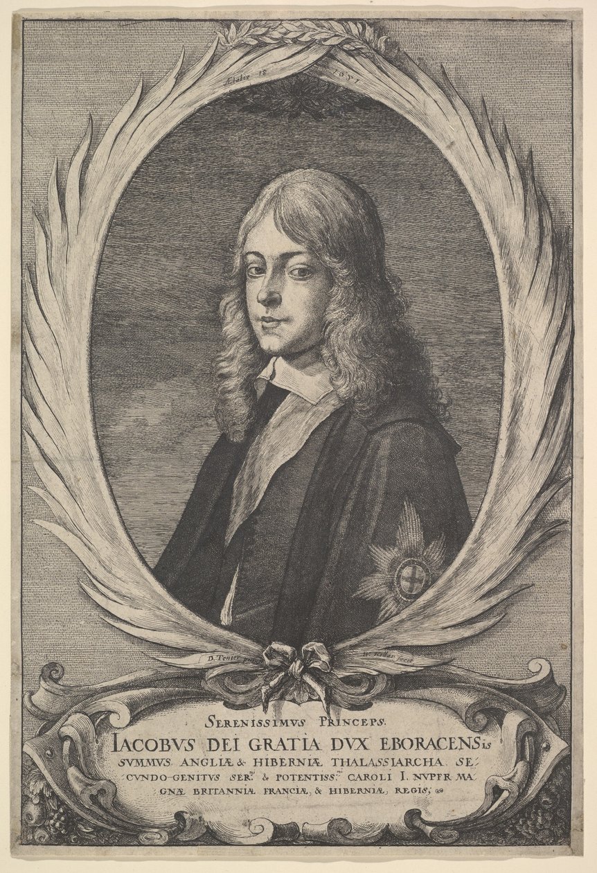 James, York Dükü, 1651. by Wenceslaus Hollar