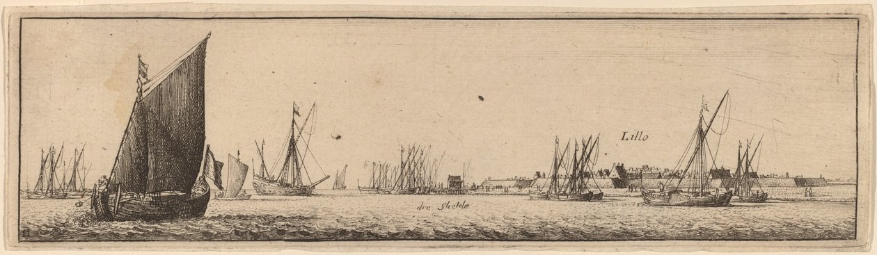 Lillo, c. 1632. by Wenceslaus Hollar