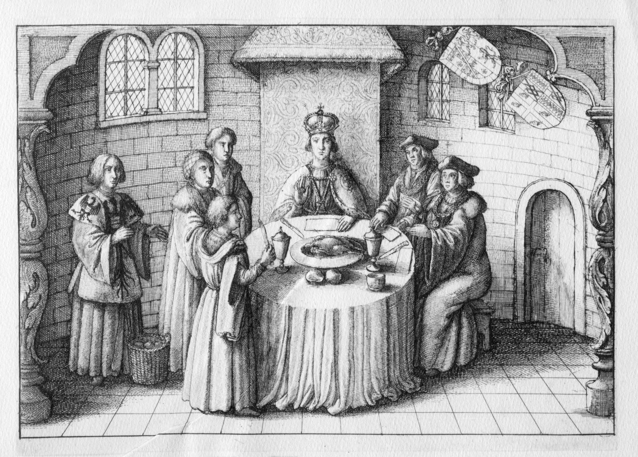 Maximilian, Kutsal Roma İmparatoru by Wenceslaus Hollar