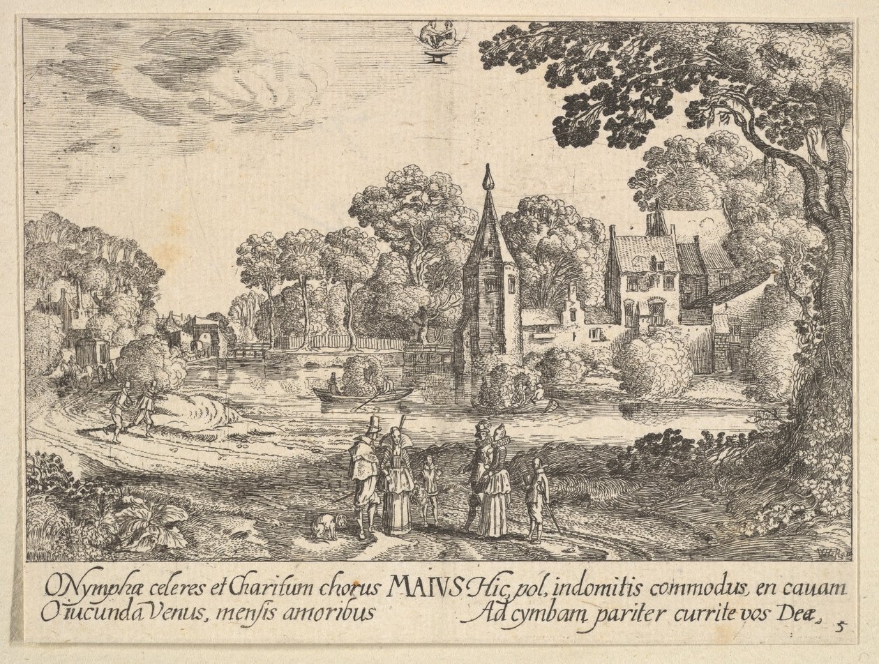 Mayıs, 1628-29. by Wenceslaus Hollar