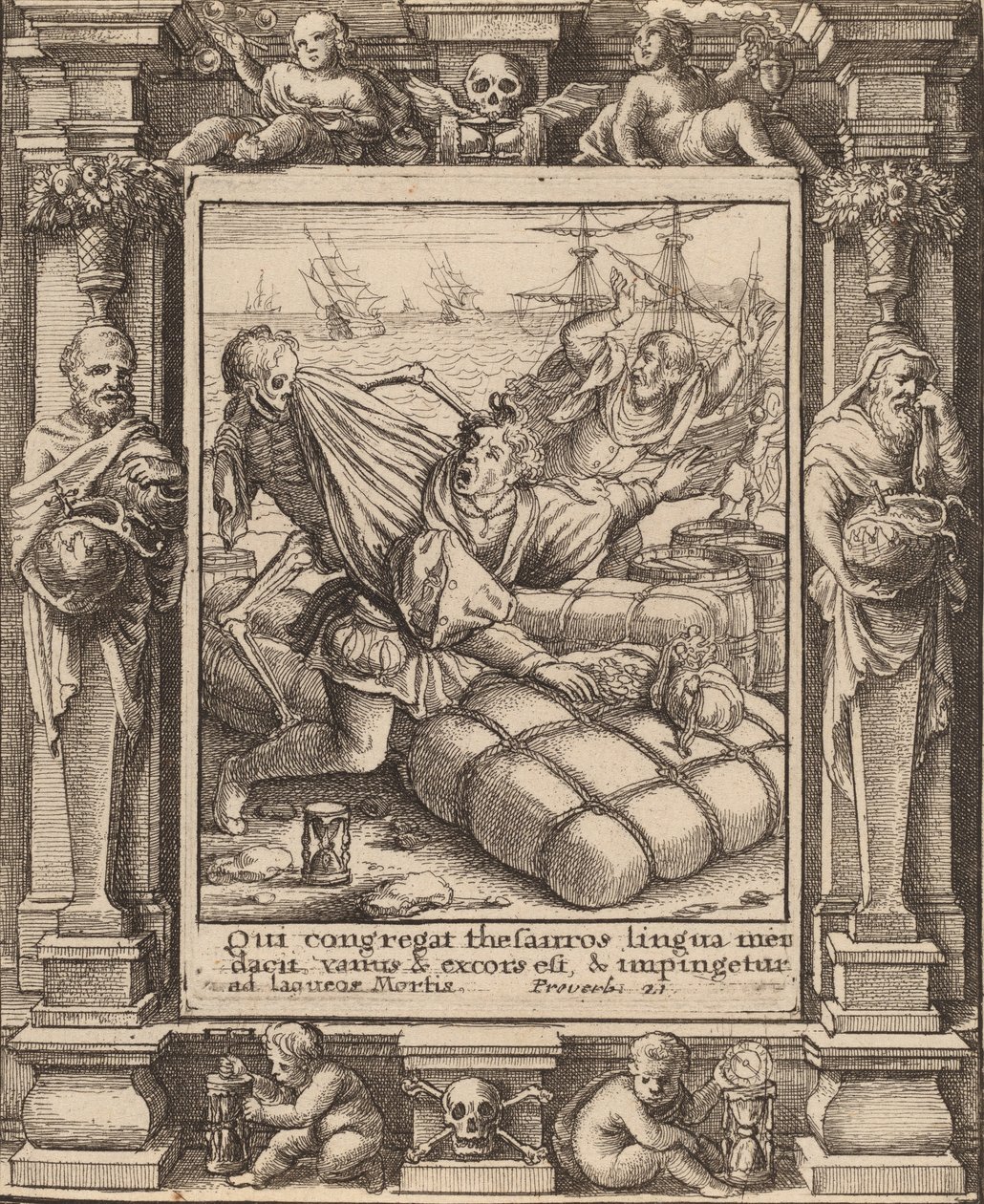 Tüccar, 1651. by Wenceslaus Hollar