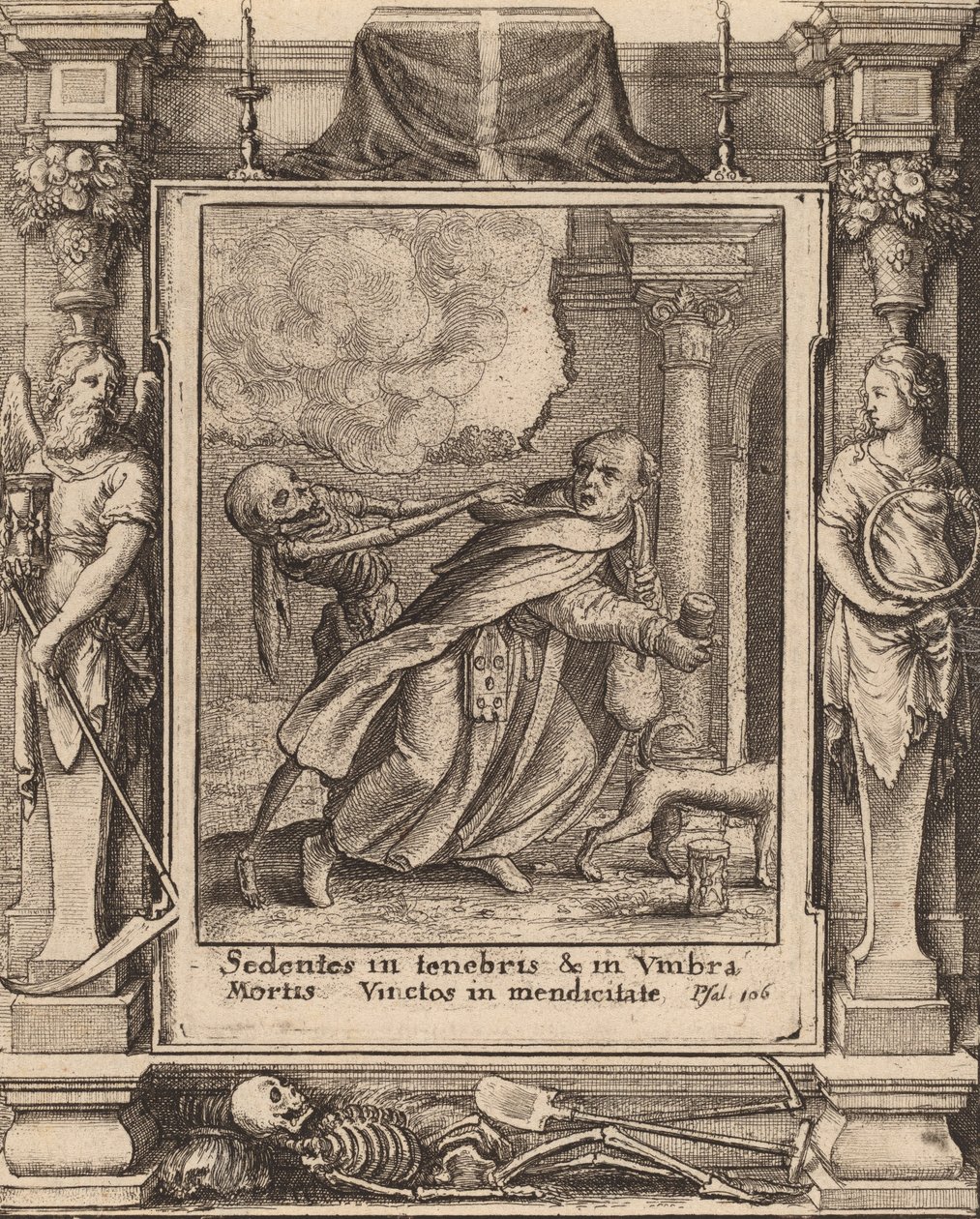 Keşiş, 1651. by Wenceslaus Hollar