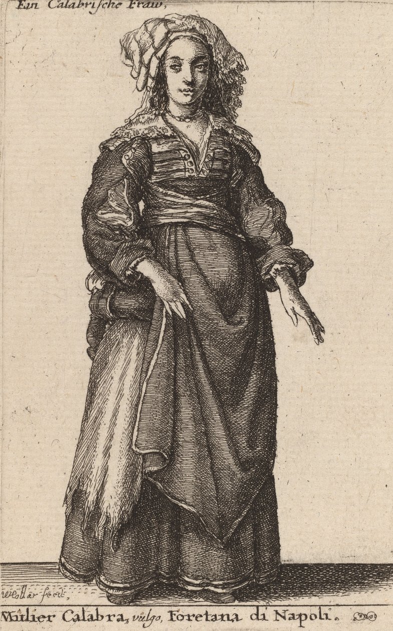 Mulier Calabra, Vulgo, Napoli