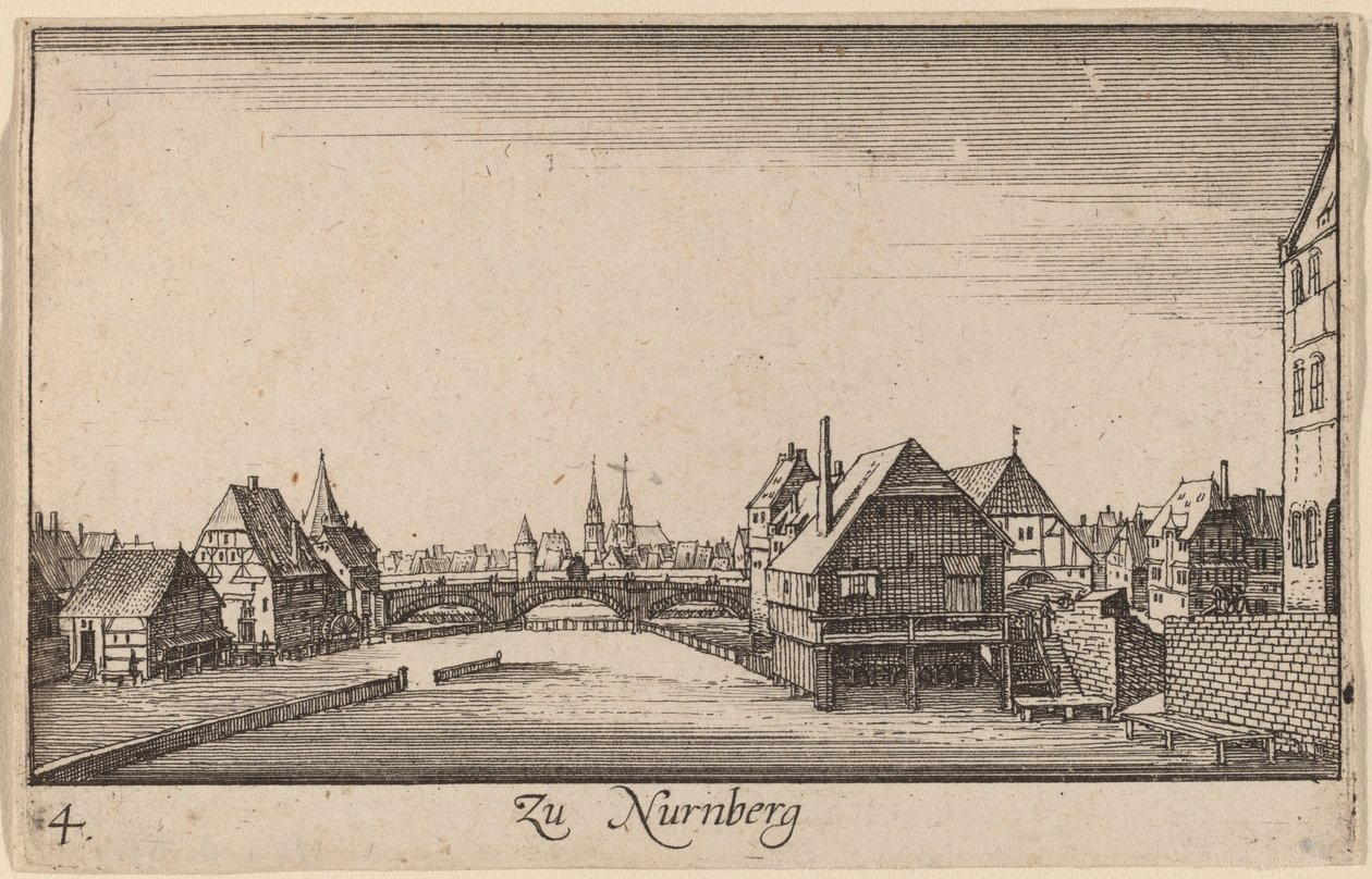 nürnberg by Wenceslaus Hollar