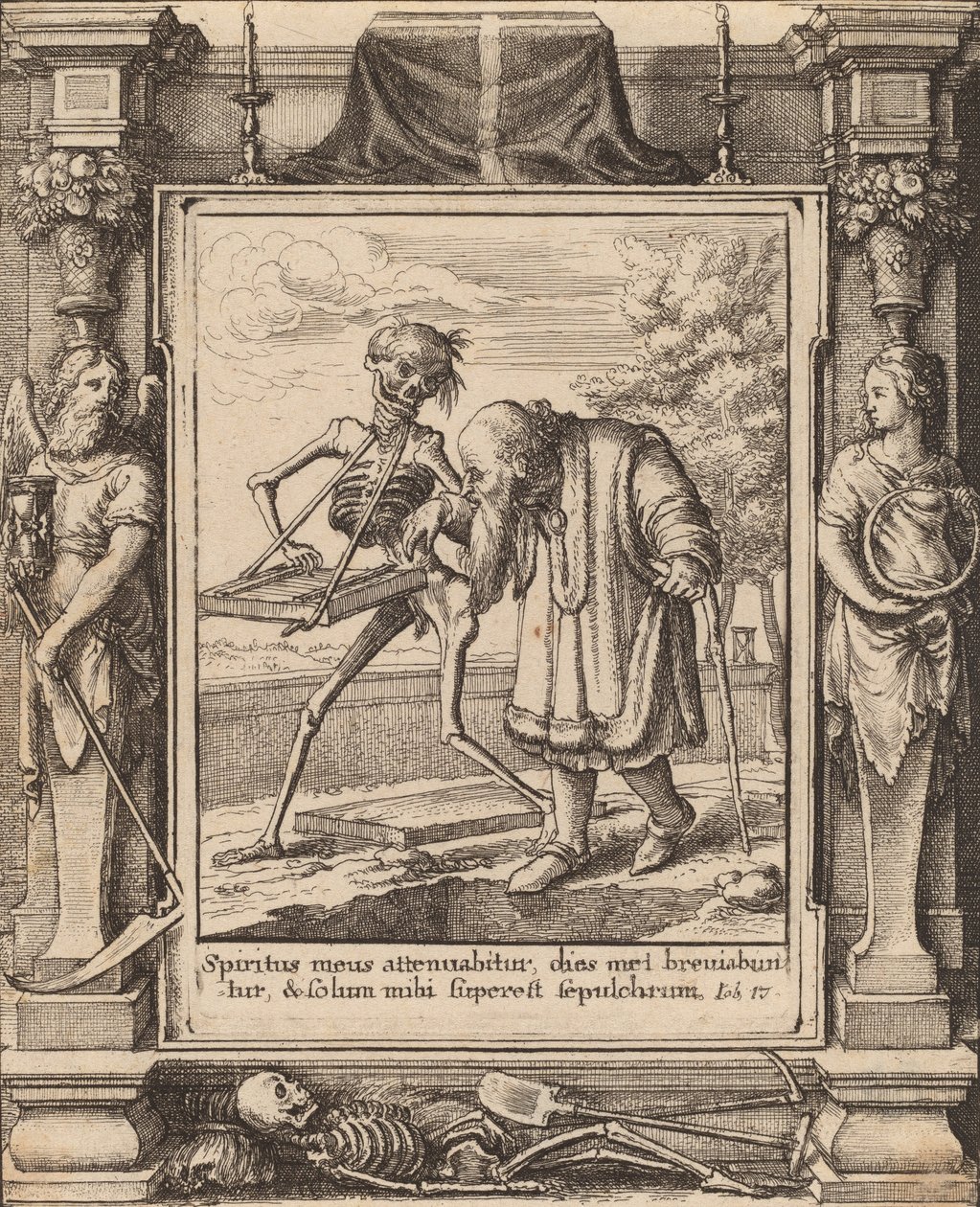 Yaşlı Adam, 1651. by Wenceslaus Hollar