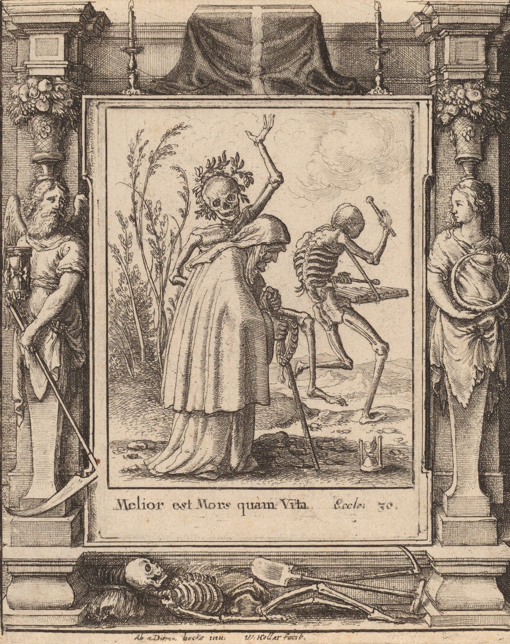 Yaşlı Kadın, 1651. by Wenceslaus Hollar