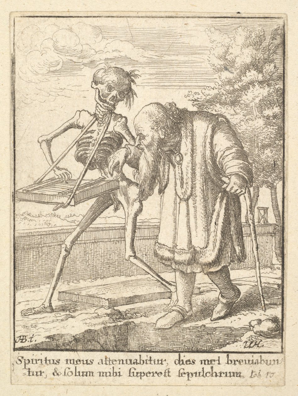 Yaşlı adam, Ölüm Dansı