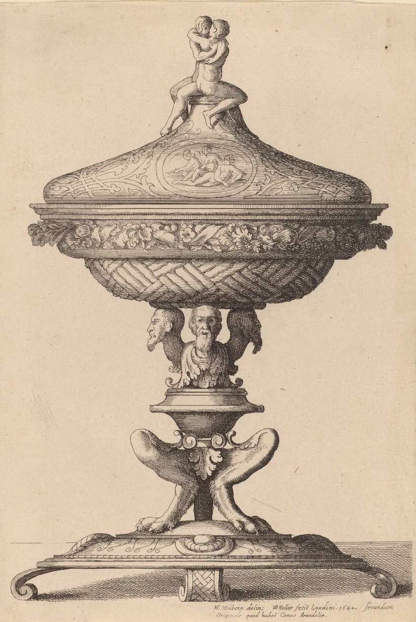 Süslü Kadeh, 1642. by Wenceslaus Hollar