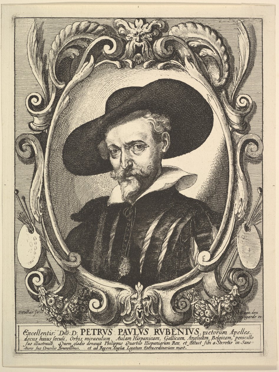 Peter Paul Rubens Peter Paul Rubenius, 1625-77 by Wenceslaus Hollar
