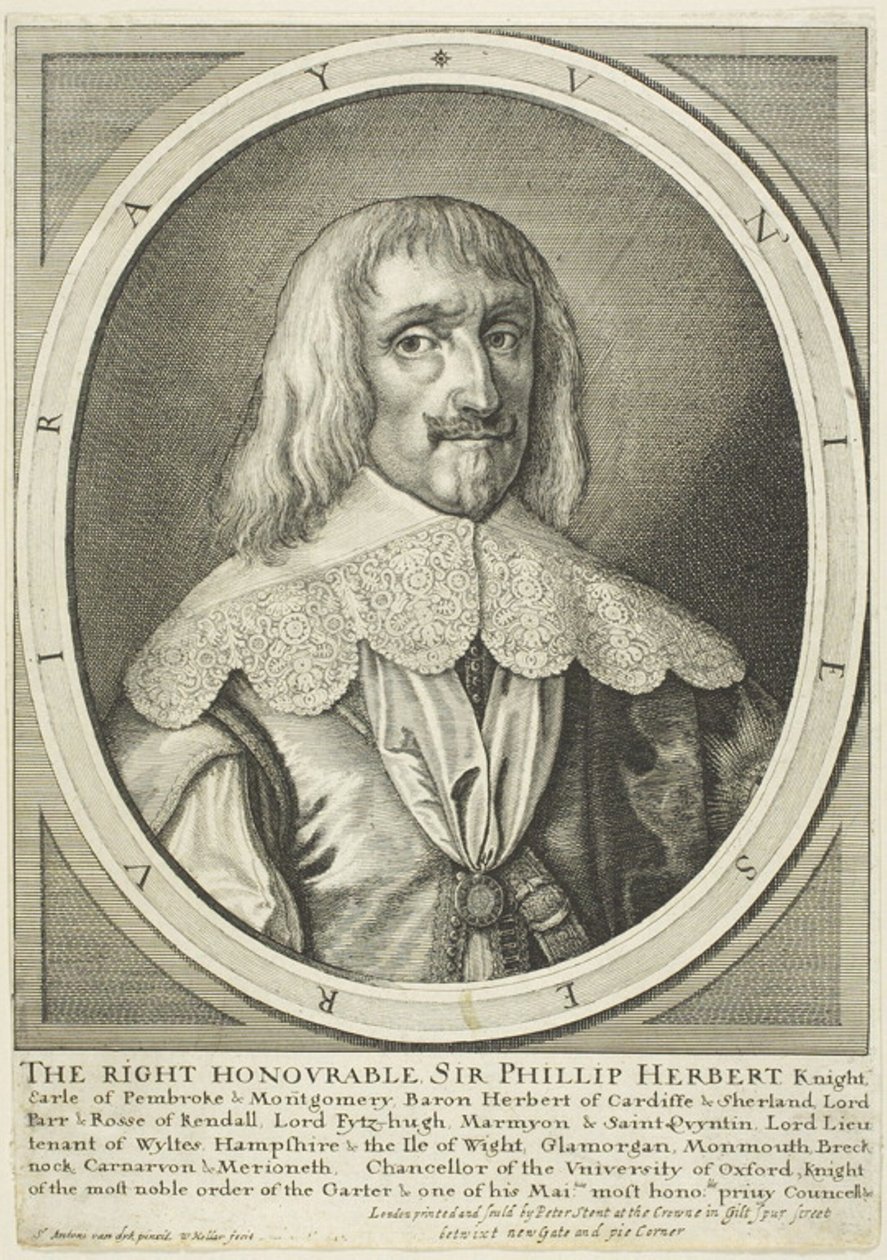 Philip Herbert, Pembroke Kontu by Wenceslaus Hollar