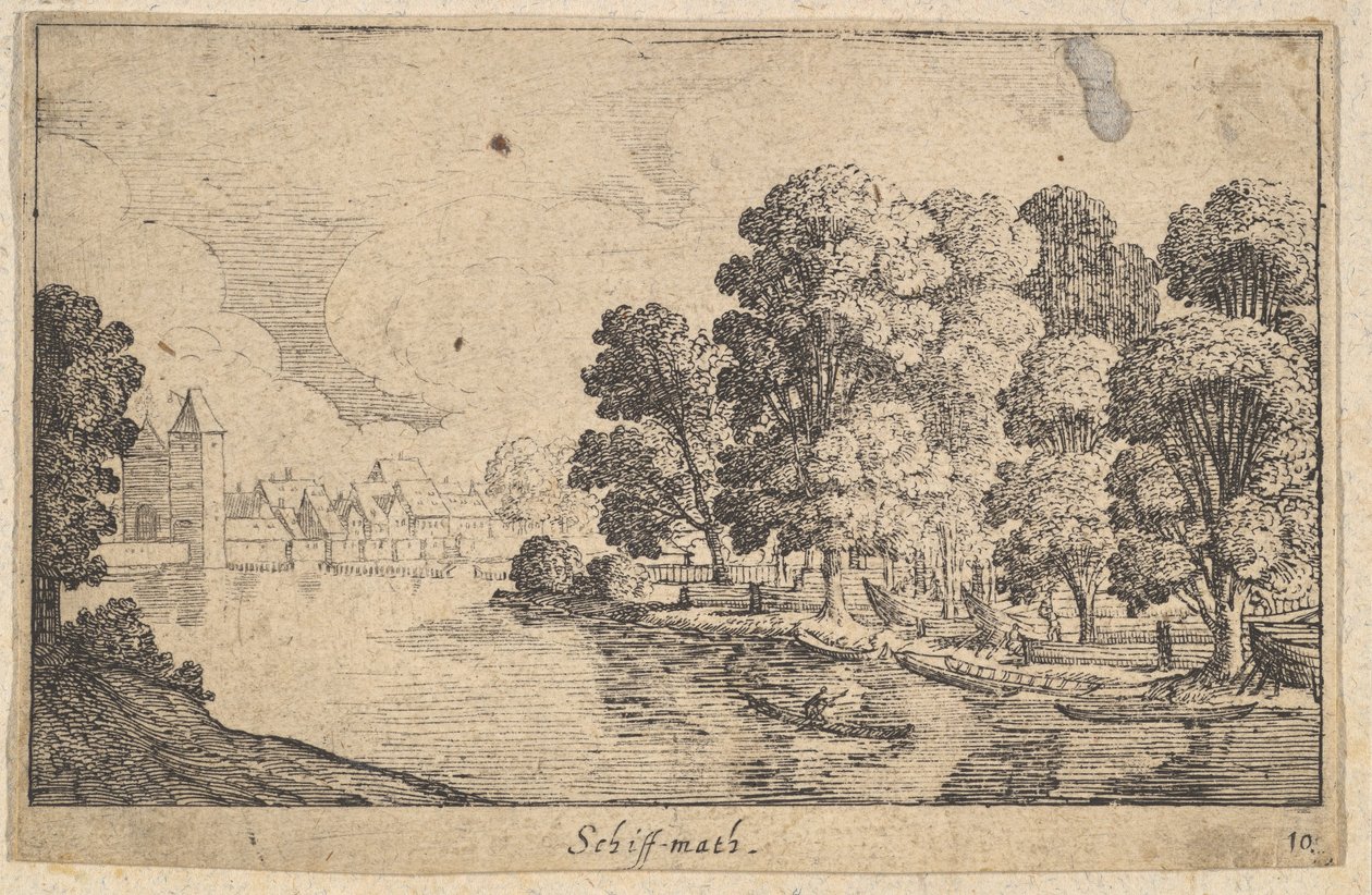 Schiff-matematik, 1625-77. by Wenceslaus Hollar