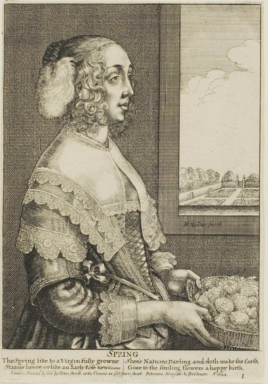 Bahar by Wenceslaus Hollar