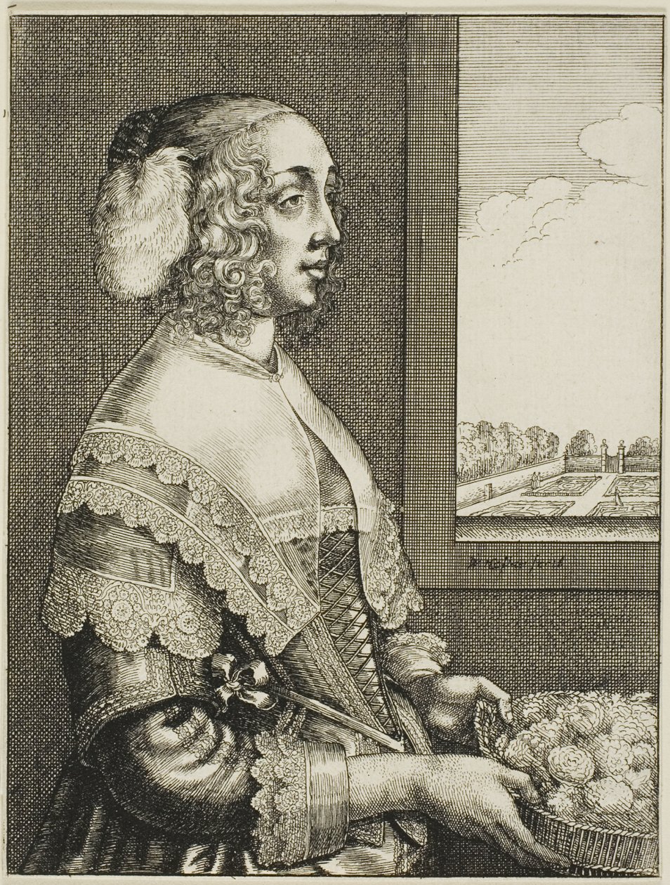 Bahar by Wenceslaus Hollar