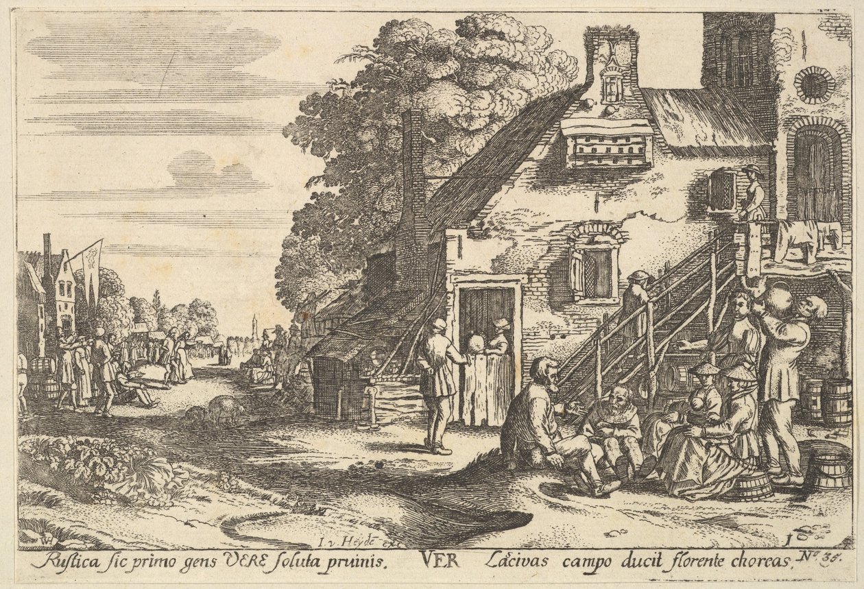 Bahar, 1629. by Wenceslaus Hollar