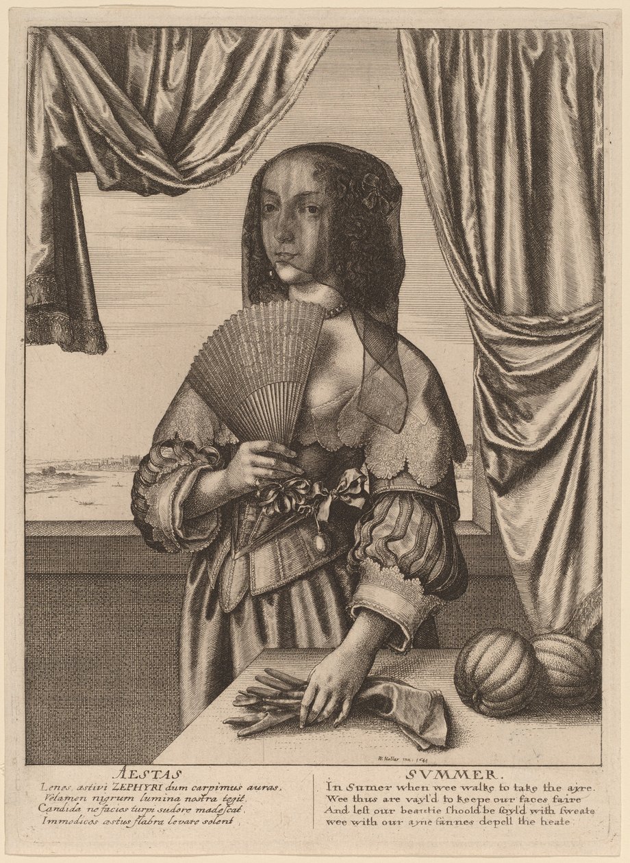 Yaz by Wenceslaus Hollar