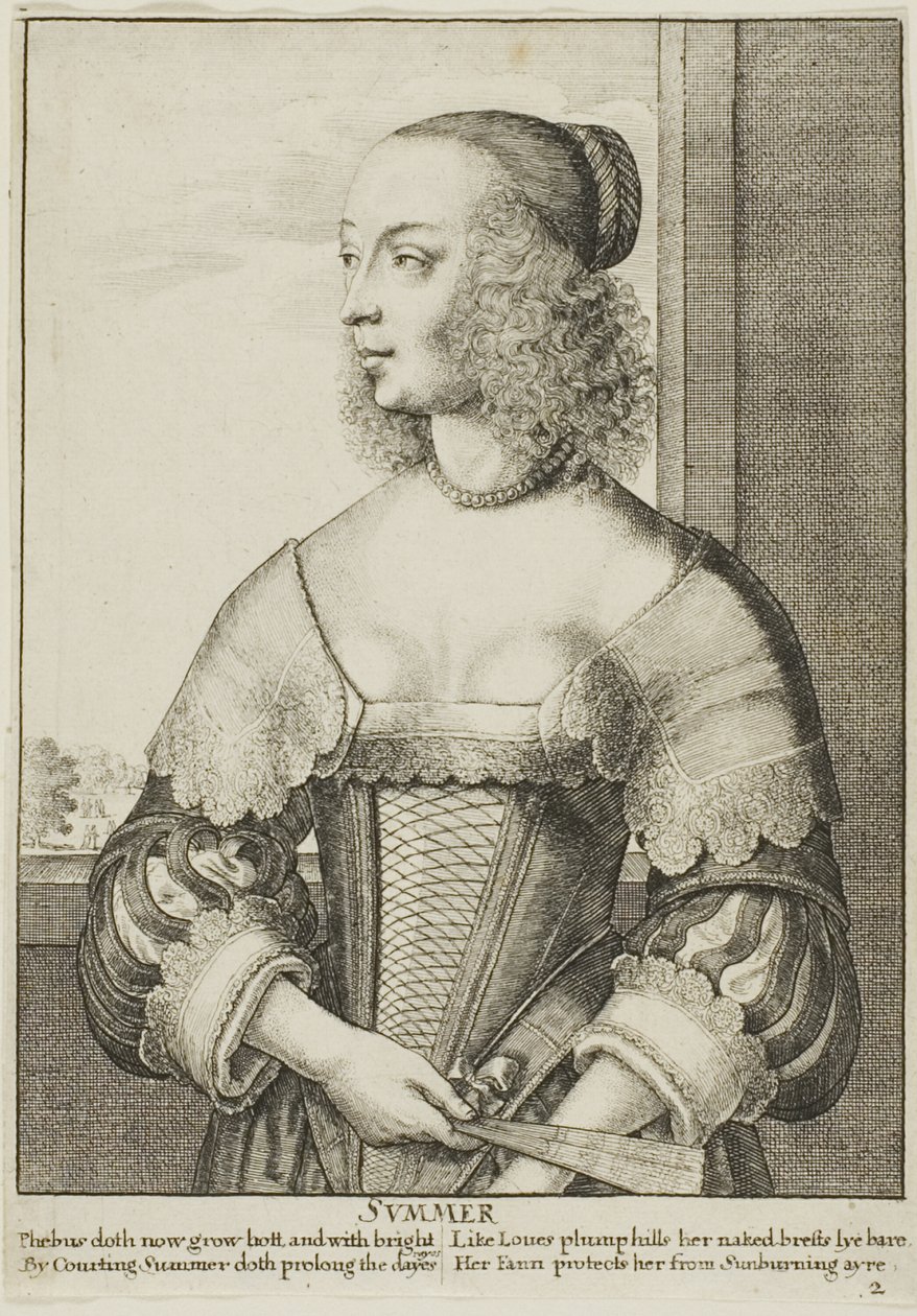 Yaz by Wenceslaus Hollar