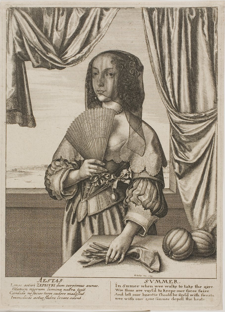 Yaz by Wenceslaus Hollar